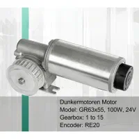 موتور دانکر اصلی dunker 6355 درب اتوماتیک شیشه ای