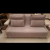 مبل تخت خواب شو کم جا چوب