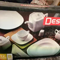سرویس چینی ۱۲ نفره دسینی اصل ترک نو نو
