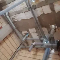 لوله کشی اب وفاضلاب وپکیج گرمایش از کف