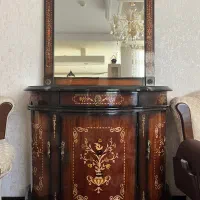 کنسول وشمعدان