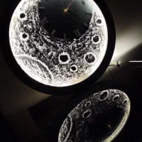 ساخت انواع ساعت رزینی و تابلو ماه و ساعت ماه