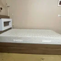 تخت کینگ +کمد دیواری