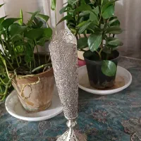 رومیزی نقره پایه دار