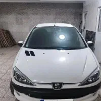 پژو ۲۰۶ تیپ ۲ مدل ۸۷ کم کار و خانگی بی رنگ