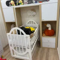 تخت خواب گهواره ای نو