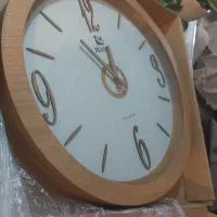 ساعت دیواری چوب قطر ۶۰