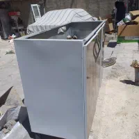 کابینت زیرظرفشوی بدنه فلز درب ام دی.