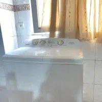 ماشین لباسشویی دوقلو سامسونگ کاملا سالم
