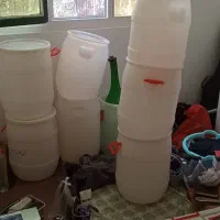 بشکه ۶۰ لیتری ۸ عدد