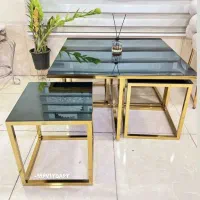 میز کمجا کم جا میزعسلی میزوسط طلایی ارسال تهران