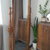 آینه ایستاده جنس چوب