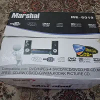 DVDبا۲عددباند ومیزشیشه ای فابریک خودشDVD