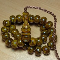تسبیح کهربا شیخک خراطی