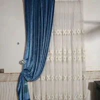 پرده تمیز مرتب بدون پارگی