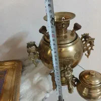 سماور دله قهوه برنزی قلیان برنجی ظروف آشپزخانه