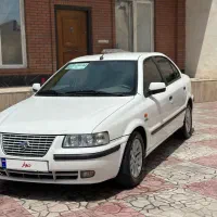 سمند مدل 1390ef7درحد صفر بیرنگ پلم کم کار استثنایی