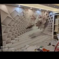 نصب نصاب تعمیرات کاغذ دیواری
