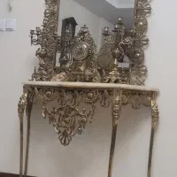 اینه شمعدان برنجی