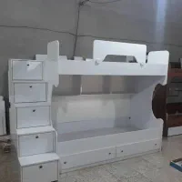 تخت دوطبقه کمجا حراجی تحویل فوری