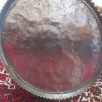 سینی بزرگ مسی قدیم عتیقه اصل