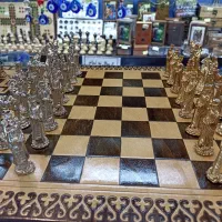 مهره های شطرنج تخته جمشید فلزی