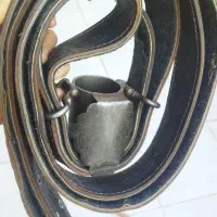 کمربند علمبری چرم و۲عدد کمربندباشگاه