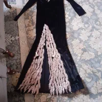 لباس مجلسی مخمل سایز ۴۶ تا ۴۸
