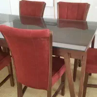 میز نهار خوری ۶ نفره در حد نو