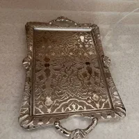 سینی نقره کوب. در حد نو