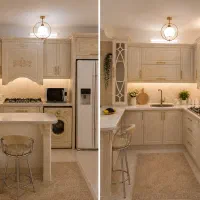 کابینت روکش چوب