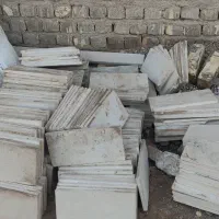 سنگ کف فرش هرسین و تک پله سالم استفاده نشده