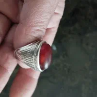 یک عدد انگشتر نقره قدیمی عیار بالا