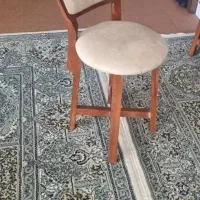 صندلی چوبی ۴عدد نو