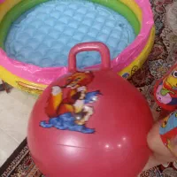 توپادی و استخر بادی بچگانه