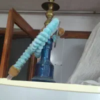 قلیان برنجی دوسیب معاوضه با پاور بانک