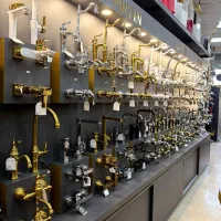 شکلاتی MOKA SANDY روشویی کابینتی+تولیدی+شیرالات