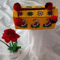 جا دستمالی دست بافت