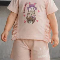 ست پنبه دخترانه اسپرت