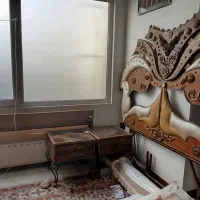جهیزیه عروس تخت پاتختی میز صندلی میز آرایش