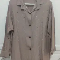شومیز/ 3x لارج /نسکافه ای