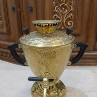 سماور نفتی قلم زنی پرکار(دکوری و کاربردی)
