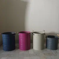 گلدان فلزی ۴ عدد