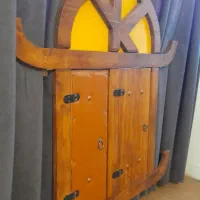 آیینه چوبی