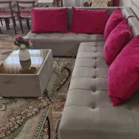 مبلمان ۸ نفره تخت خوابشو در حد نو