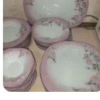 سرویس شیشه ای طرح دار ۳ دست