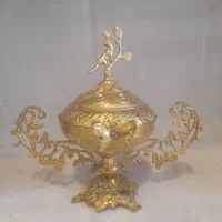 شکلات و میوه خوری برنز