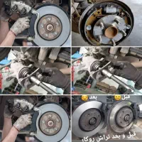خدمات ترمز ، لنت ، تراش دیسک روی خودرو