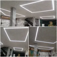سقف کناف بدون واسطه کار تمیز