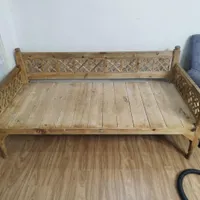 تخت سنتی چوبی|تخت و سرویس خواب|تهران, صاحب الزمان|دیوار